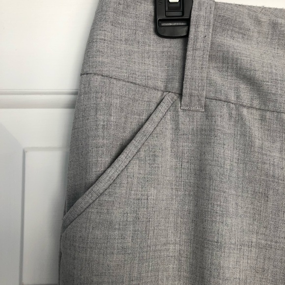 Women's Daisy Fuentes Grey Dress Pants Size 6 Inseam= 33” wide straight cut - Picture 5 of 14